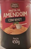 Pasta de amendoim com whey