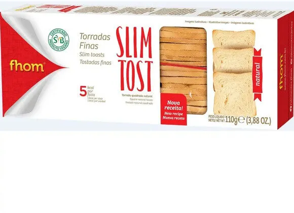 Torrada Natural Fhom Caixa 110g