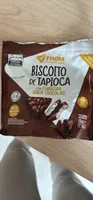 Biscoito de Tapioca com Cobertura Sabor Chocolate