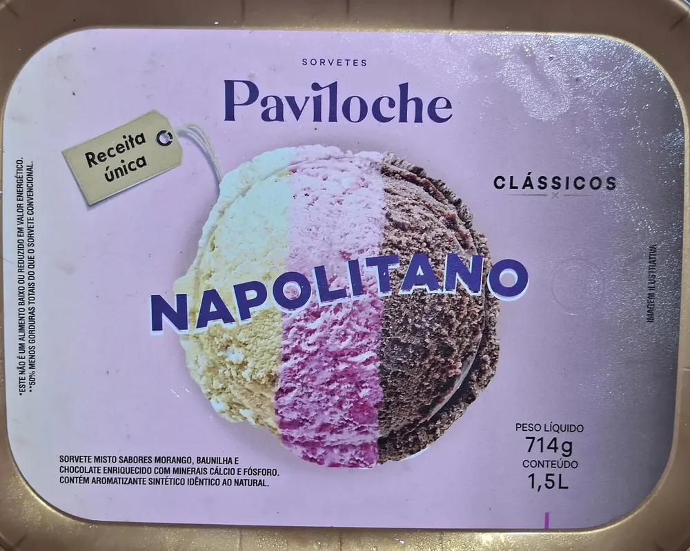 Sorvete Napolitano