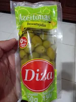 Azeitonas verdes descaroçadas