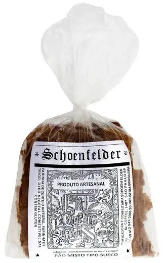 Pão Sueco Centeio Schoenfelder Pacote 200g