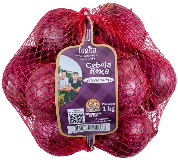 Cebola Roxa Selecionada Fugita 1kg
