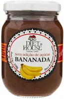 Doce Pastoso Banana Light Diet House Vidro 250g