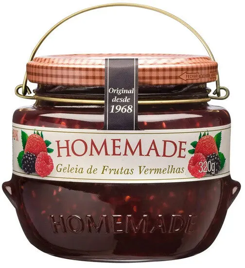 Geleia Homemade Premium 320gr F Vermelhas