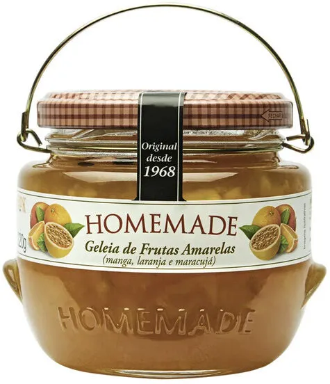 Geleia Homemade 320g Frutas Amarelas