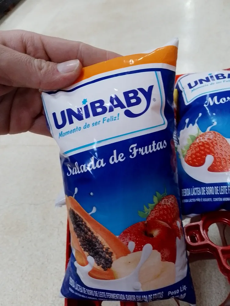 Beb. Láctea unibaby pacote salada 950g
