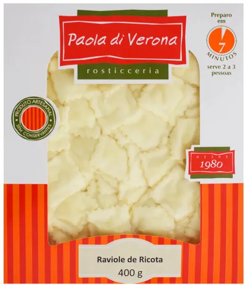 Ravióli Ricota Paola Di Verona 400g