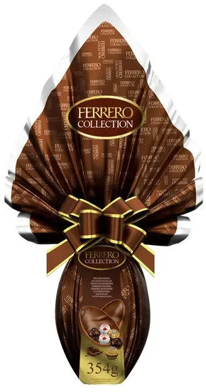 Ovo De Páscoa Ao Leite Ferrero Collection 354g