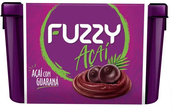 Sorbet Açaí Com Guaraná Fuzzy Pote 1,5l