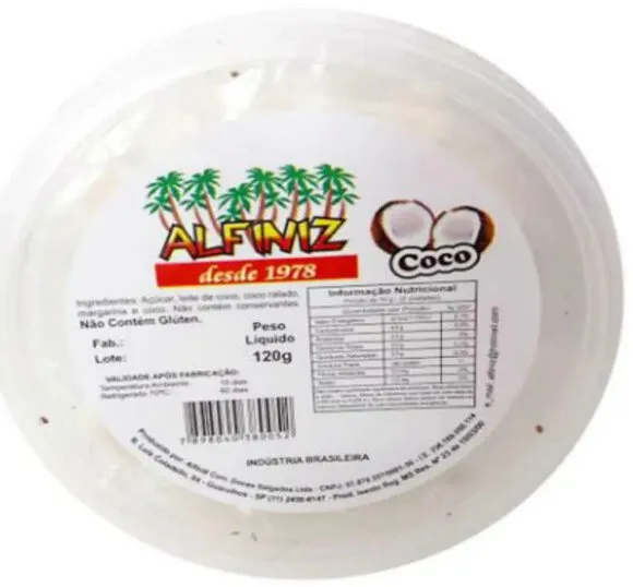Bala De Coco Alfiniz