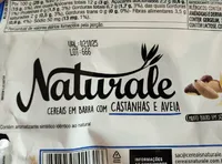 Cereais Em Barra Com Castanhas E Aveia