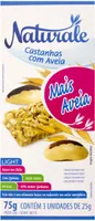 Pack Barra De Cereal Castanhas E Aveia Light Naturale Caixa 75g 3 Unidades