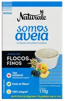 Aveia Em Flocos Finos Naturale Somos Aveia Caixa 170g