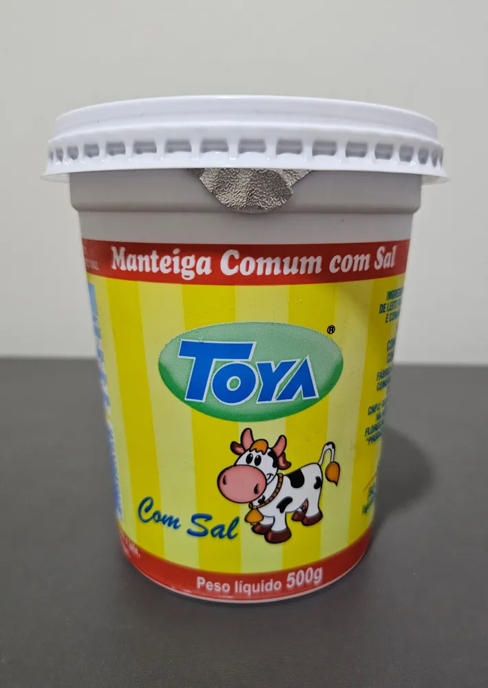 Manteiga Comum com Sal