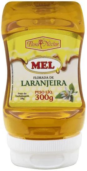 Mel Florada De Laranjeira Flora Néctar Squeeze 300g