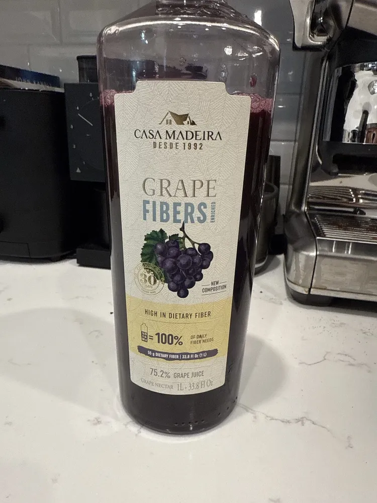 Fiber Enriched Grape Juice