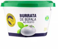 Queijo Burrata De Búfala Ao Pesto Búfalo Dourado 120g