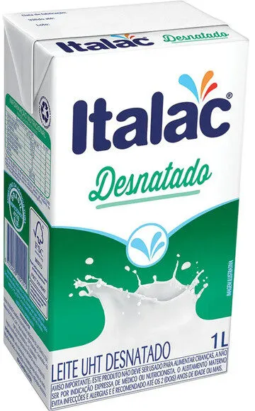 Leite Uht Desnatado 1 L Italac