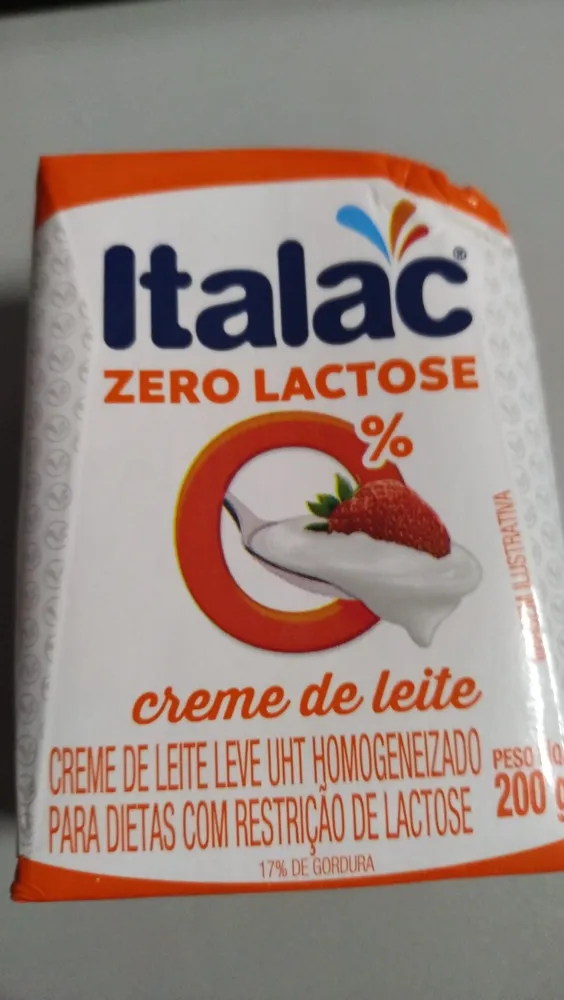 Creme de Leite Zero Lactose