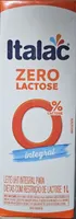 Leite Italac UHT Integral Zero Lactose 1L