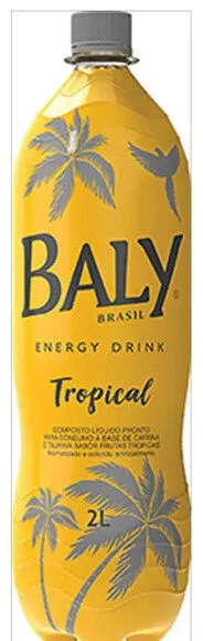 Energético Tropical Baly Garrafa 2l