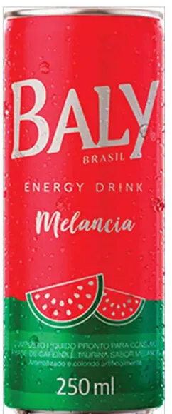 Energético Melancia Baly Lata 250ml