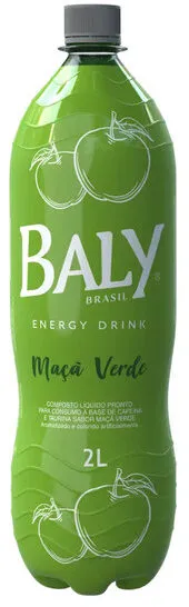 Energético Maçã Verde Baly Garrafa 2l