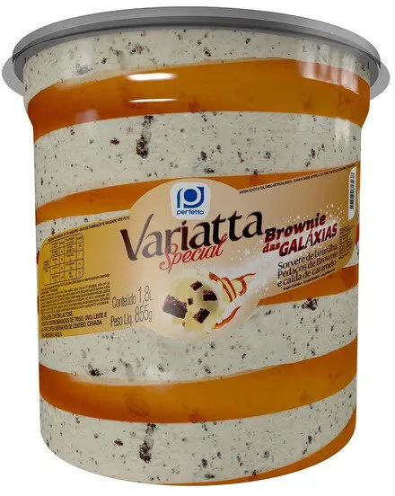 Sorvete Brownie Das Galáxias Perfetto Variatta Special Pote 1,8l