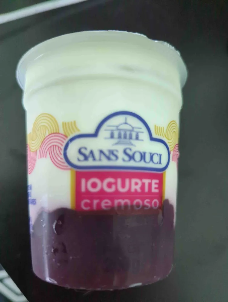 Iogurte Parcialmente Desnatado com Geléia de Blueberry