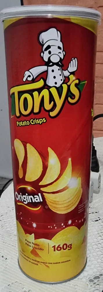 Tony's Potato Crisps Sabor Original