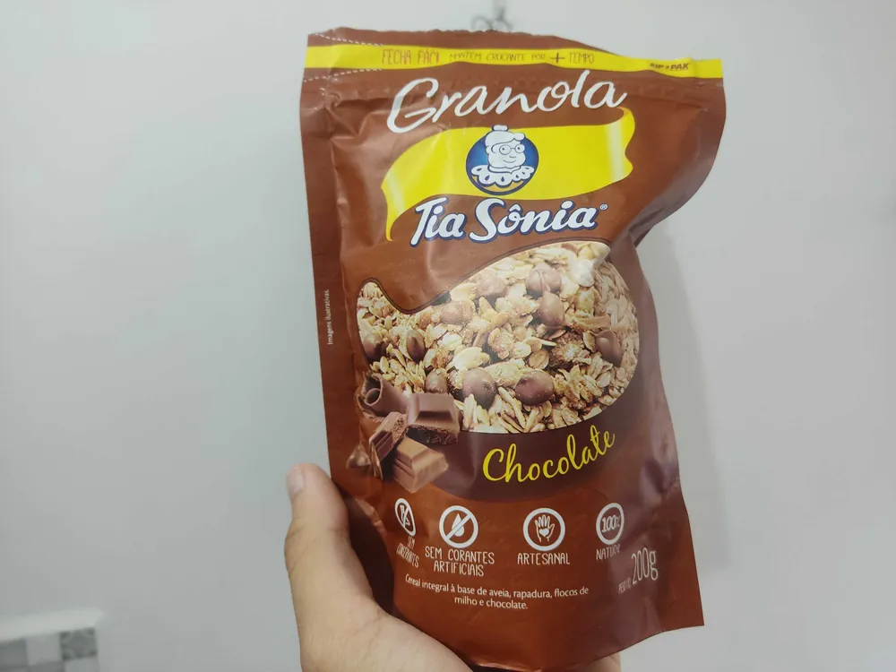 Granola com Chocolate