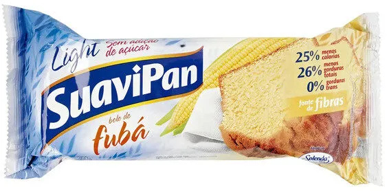 Bolo Suavipan Light Fuba S/adicao Acucar