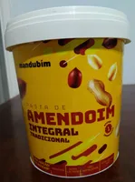 Pasta de amendoim integral tradicional