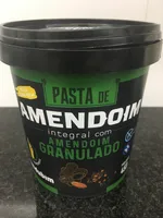 Pasta de Amendoim Integral Granulado