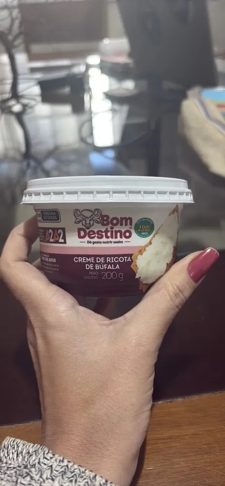 CREME DE RICOTA DE BÚFALA