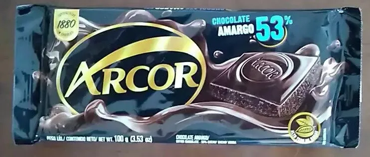 Chocolate amargo 53%