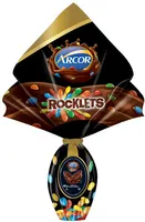 Ovo De Páscoa Ao Leite Rocklets Arcor 205g