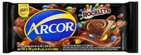 Chocolate Ao Leite Rocklets Arcor Pacote 80g