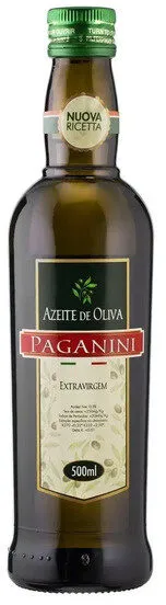 Azeite De Oliva Extra Virgem Italiano Paganini Vidro 500ml