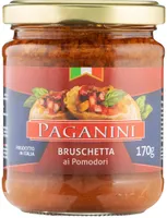 Antepasto Bruschetta Tomate Paganini Vidro 170g