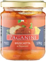 Antepasto Bruschetta Pimentão Paganini Vidro 170g