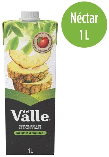 Néctar Abacaxi Del Valle Caixa 1l