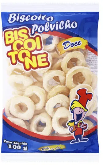 Biscoito De Polvilho Doce Biscoitone Pacote 100g