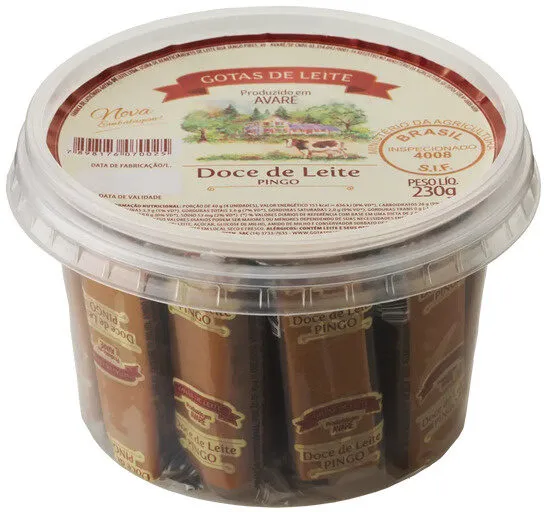 Doce De Leite Pingo Gotas De Leite Pote 230g