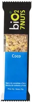 Barra De Nuts Castanha Com Coco Zero Lactose Bio2 7nuts Pacote 25g