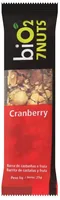 Barra De Nuts Castanha Com Cranberry Zero Lactose Bio2 7nuts Pacote 25g