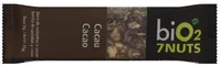 Barra De Nuts Castanhas E Cacau Bio2 7nuts Pacote 25g