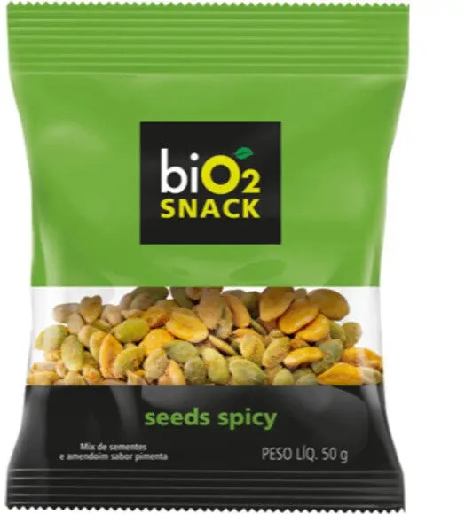 Mix De Sementes Pimenta Bio2 Snack Pacote 50g