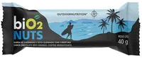 Barra De Nuts Castanhas E Coco Queimado Cobertura Chocolate Meio Amargo Bio2 Outdoor Nutrition Pacote 40g